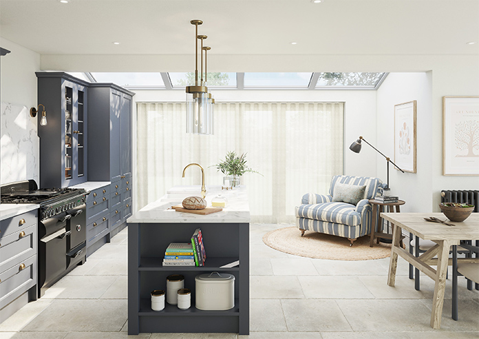 Petra Voile, Simple White - Made to Measure Curtains - Image 16